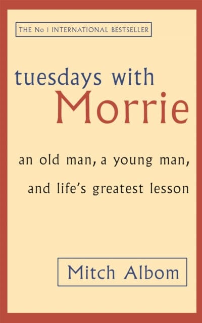 Tuesdays With Morrie  by Mitch Albom Hot on Sale