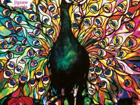 Adult Jigsaw Puzzle Louis Comfort Tiffany: Displaying Peacock  1000-piece Jigsaw Puzzles by Flame Tree Studio For Cheap