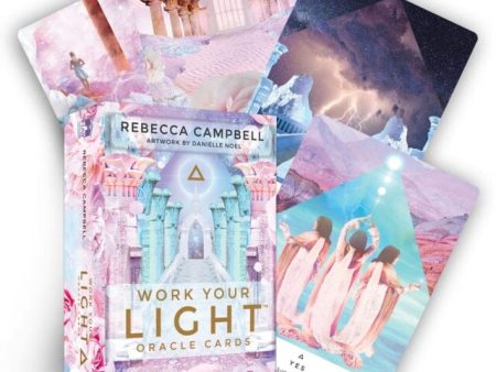 Work Your Light Oracle Cards: A 44-Card Deck and Guidebook by Rebecca Campbell on Sale