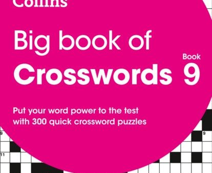 Big Book of Crosswords 9 by Collins Puzzles For Sale