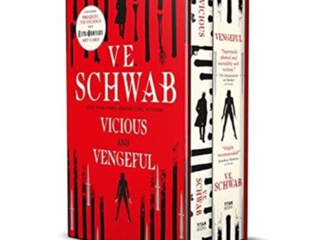 Vicious Vengeful slipcase by V.E. Schwab Online now