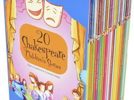 20 Shakespeare Children s Stories Books Complete Collection Box Set - Ages 7-9 - Paperback Online now