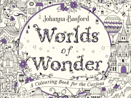 Worlds of Wonder: A Colouring Book for the Curious by Johanna Basford For Cheap