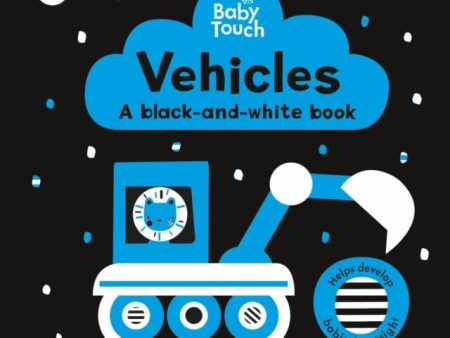 Baby Touch: Vehicles a black-and-white book by Ladybird Online Hot Sale