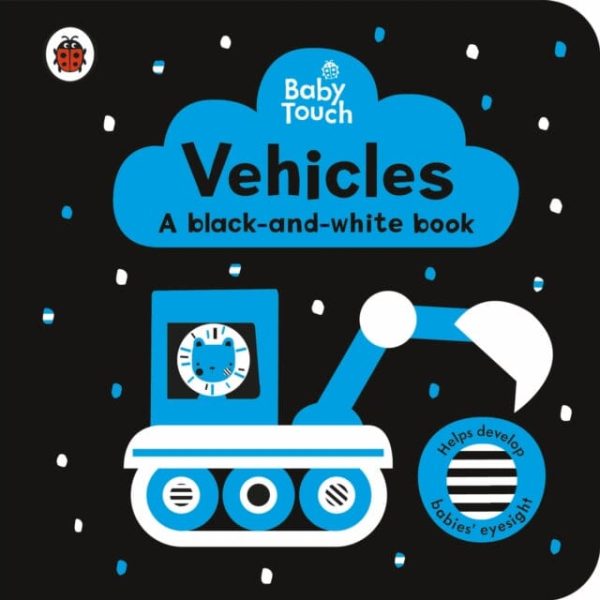 Baby Touch: Vehicles a black-and-white book by Ladybird Online Hot Sale