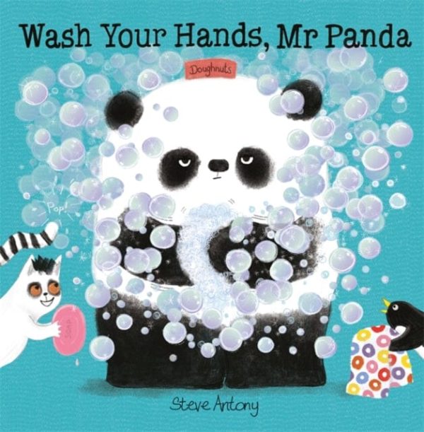 Wash Your Hands, Mr Panda by Steve Antony Cheap