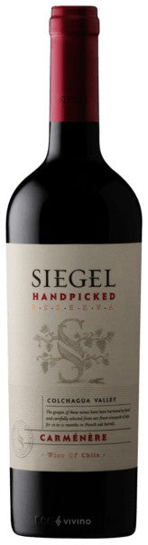 Siegel - Hand Picked Reserva Carménère 2022 (750ml) Discount